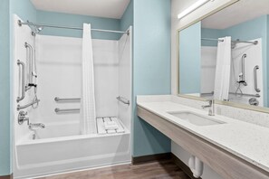 Suite, 1 King Bed, Accessible, Non Smoking | Desk, free WiFi, bed sheets - Woodspring Suites Tucson Medical Center (Tucson)