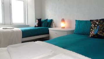 2 soverom, strykejern/-brett, wi-fi og sengetøy