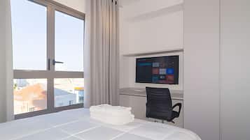 Apartament | 1 dormitori, roba de llit hipoal·lergògena i decoració individual