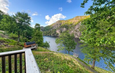 Preciosa casa en Flekkefjord con sauna