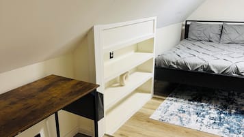 2 habitaciones, escritorio, wifi gratis y ropa de cama