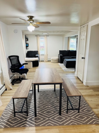 Dining. Super Modern 2-Bedroom Riverside Home @ RIT