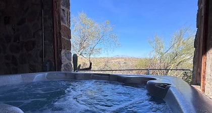 Desert Experience Historic Orchid Stone Cabin Small 2 Bedroom 1 Bath