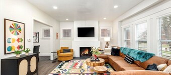 5 Bedrooms - 7 Beds - 10 Mins to Downtown