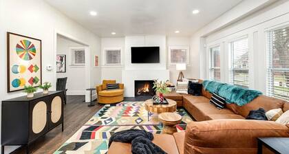 5 Bedrooms - 7 Beds - 10 Mins to Downtown