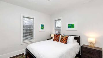 5 bedrooms, iron/ironing board, travel crib, WiFi