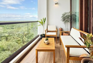 Luxury-Apartment, Talblick | Terrasse/Patio