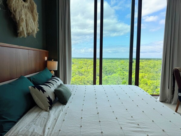 Luxury-Apartment, Talblick | 2 Schlafzimmer, hochwertige Bettwaren, Schreibtisch