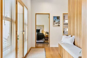 4 bedrooms, iron/ironing board, travel cot, WiFi