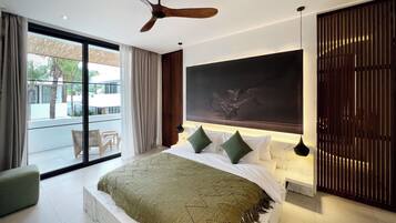 Deluxe Studio, Pool View | In-room safe, blackout drapes, iron/ironing board, free WiFi