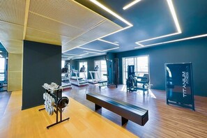 Eenvoudige studio | Fitnessfaciliteiten
