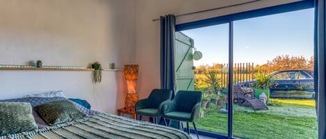 1 soverom og sengetøy