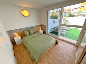 1 bedroom, free WiFi, bed sheets - Vacation Apartment 'Bungalow Mit Meerblick Und' with Sea View, Shared Pool and Wi-Fi (Castillo Caleta de Fuste)