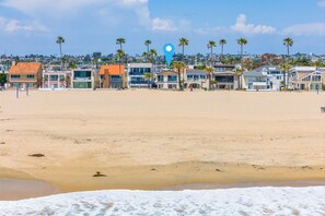 On the beach