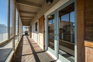 Exterior detail - Duplex home only 1 home from the Sand in W. NPB (Newport Beach)