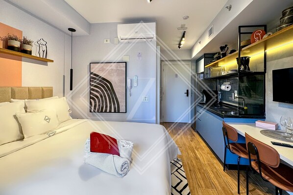 Eenvoudige studio | 1 slaapkamer