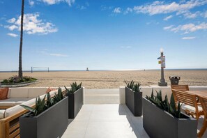 Accommodatie ligt op het strand
