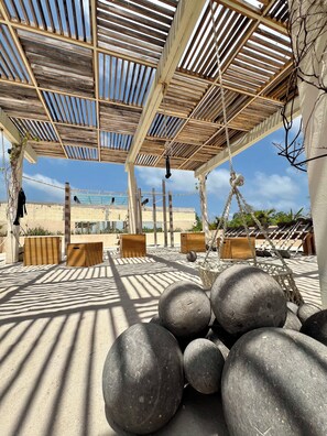 Terrein van de accommodatie