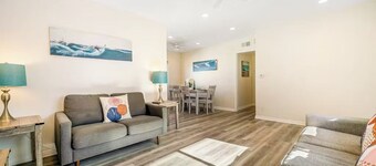 Charming Home Just Steps from the Beach â 2-Bedroom, Private Back Patio, & Free WiFi