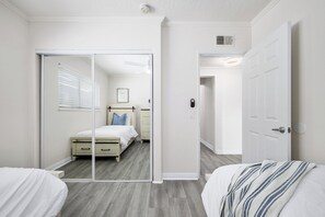 8 bedrooms, iron/ironing board, travel cot, free WiFi