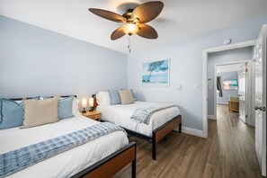2 bedrooms, iron/ironing board, free WiFi, bed sheets