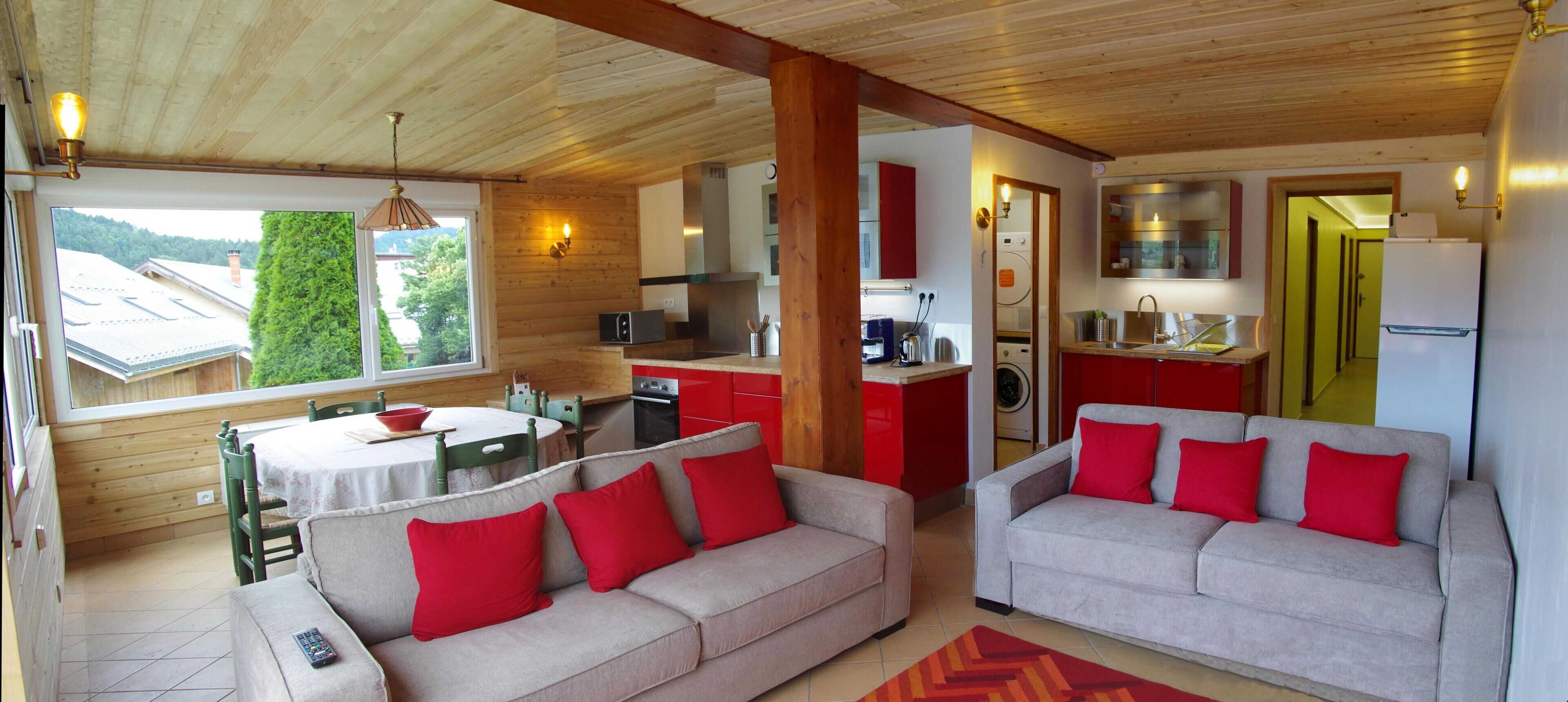 Televisión y reproductor de DVD 