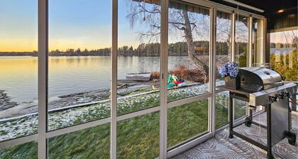 Amazing home in Spydeberg with WiFi