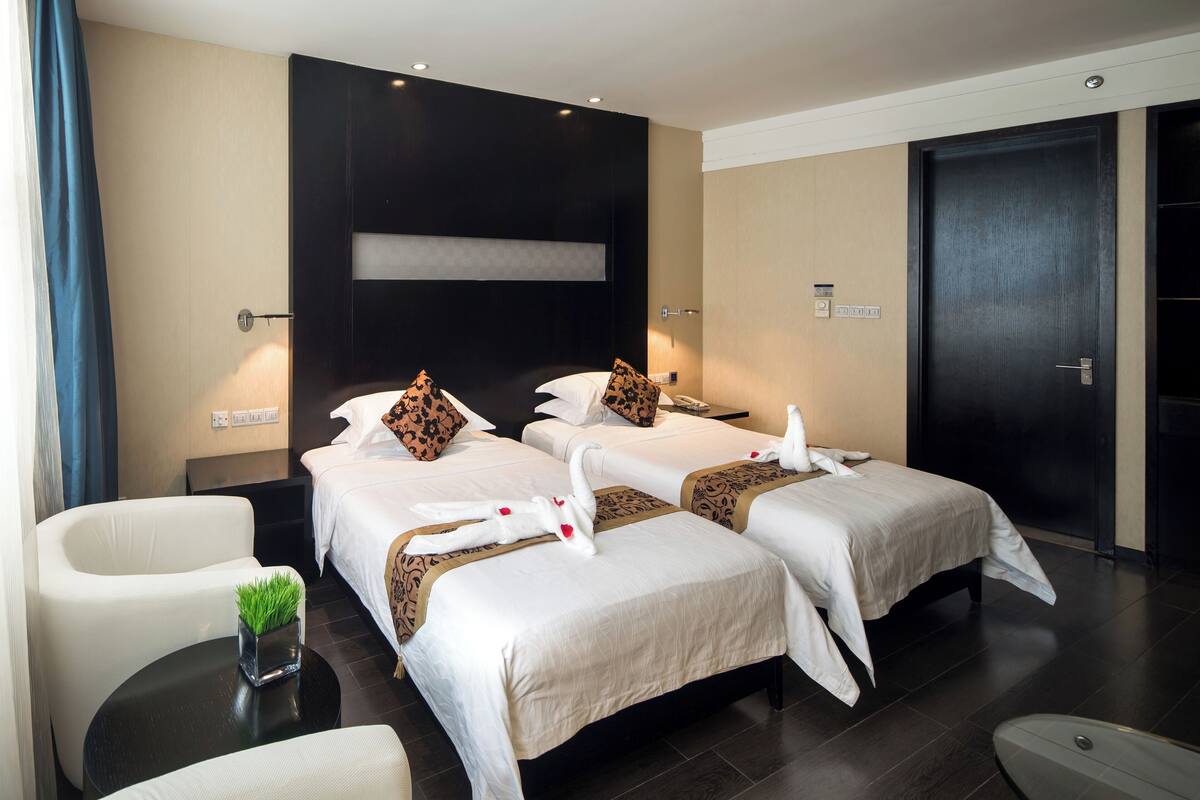 Business-Doppelzimmer, Nichtraucher, Gartenblick