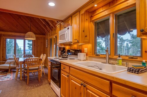 Tumblehome Cabin | Chalet just a mile from downtown Rangeley and 6 miles to Saddleback
