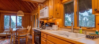 Tumblehome Cabin | Chalet just a mile from downtown Rangeley and 6 miles to Saddleback