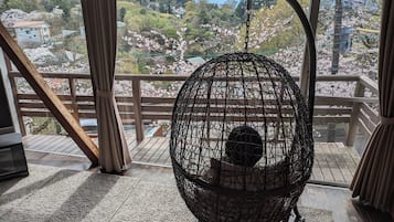Large detached house with relaxation room, Smoking | View from room