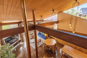 Large detached house with relaxation room, Smoking | Living area