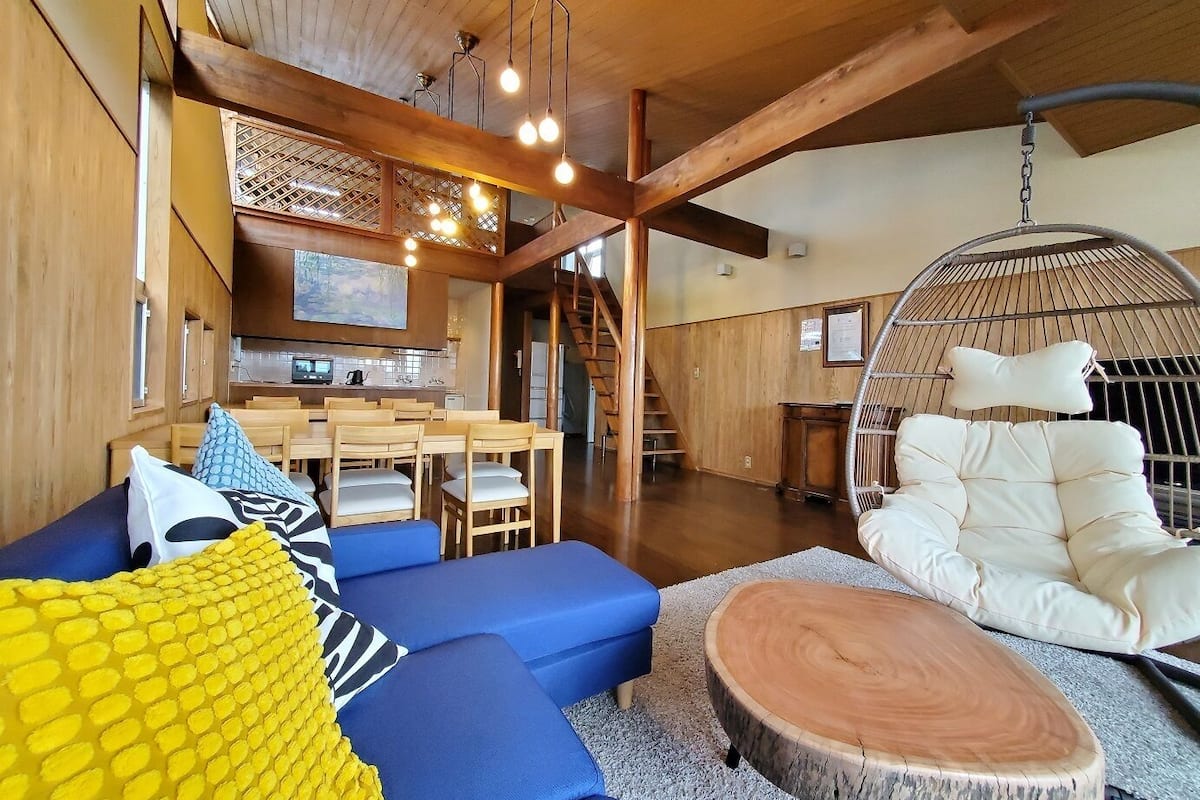 Villa Luxury, 4 camere da letto, vista montagna | Area soggiorno