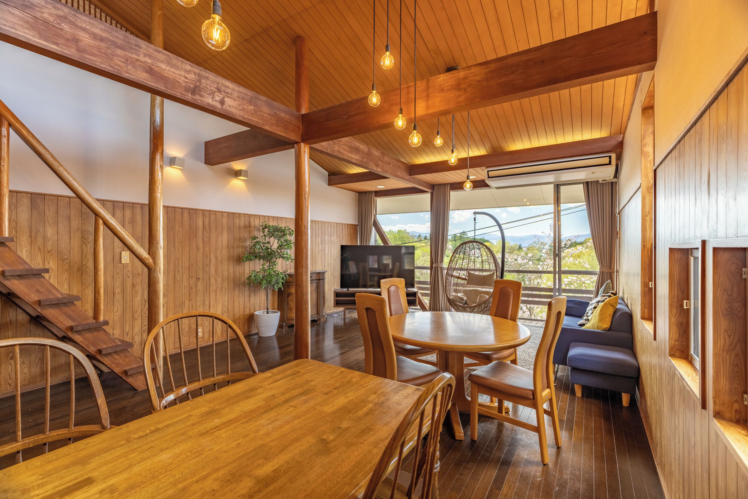 奢華別墅, 3 間臥室, 吸煙房, 山景 (with Panromantic View Bath) | 客廳