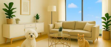 Área de sala de estar