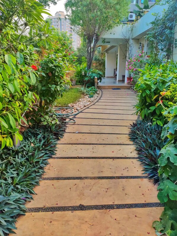 Enceinte de l’hébergement