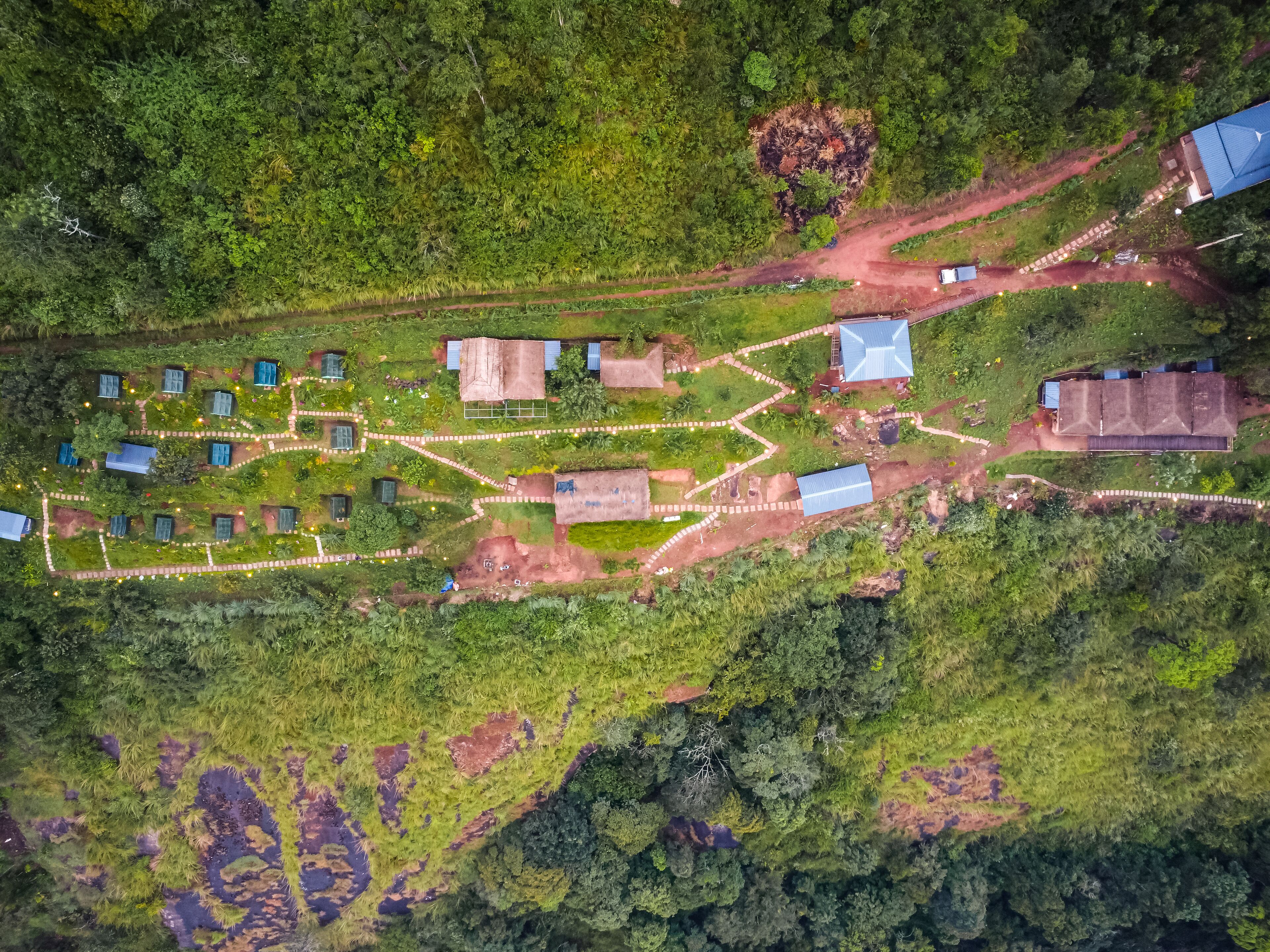 Façade de l’hébergement