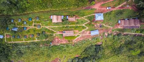 Façade de l’hébergement