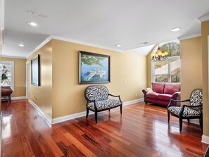 TV, foosball - Generations Cove: 7 BR, 3.5 BA House in Cullman, Sleeps 19 (Cullman)