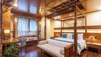 Executive suite | 1 dormitorio, sábanas de algodón egipcio, ropa de cama de alta calidad