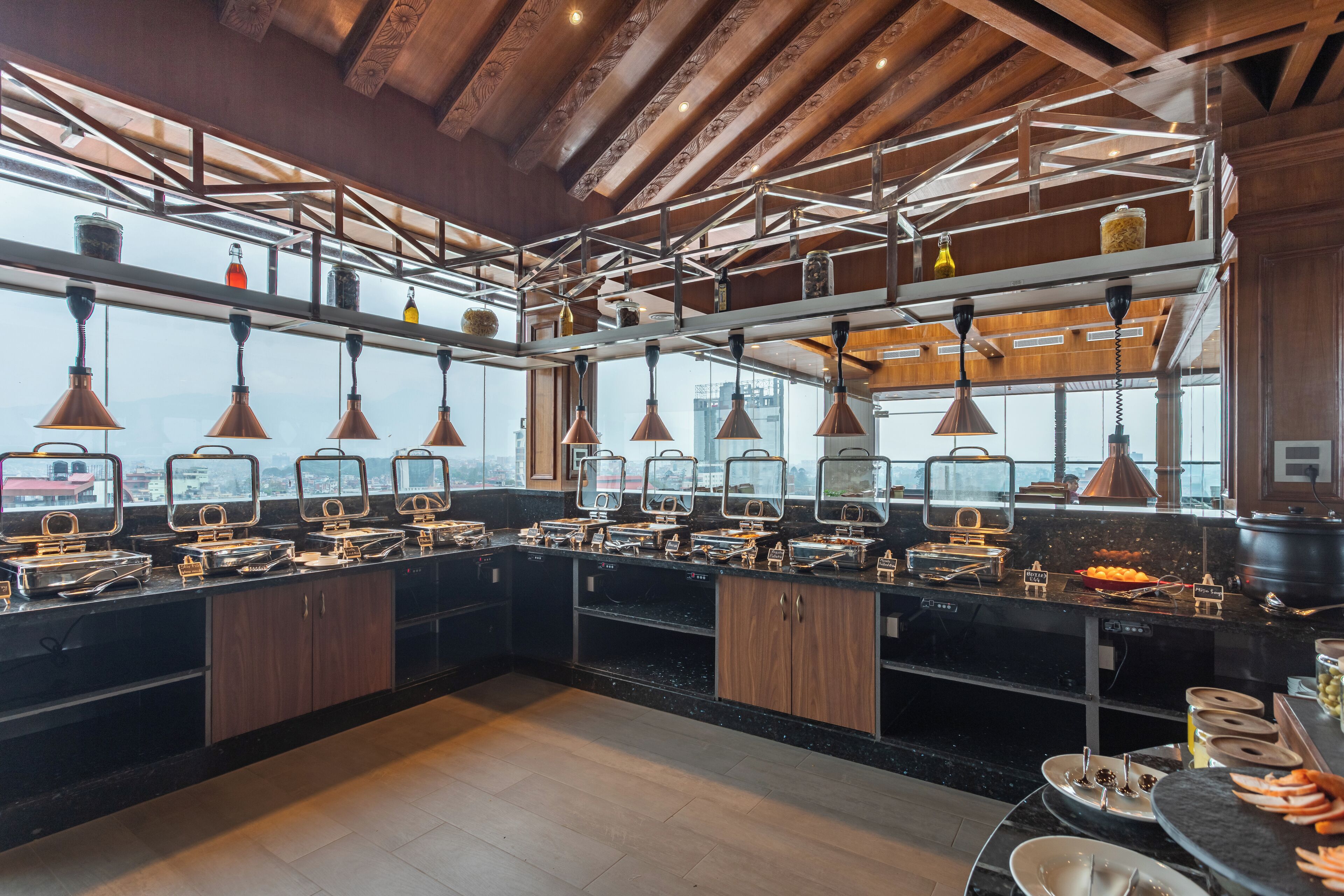 Daily buffet breakfast (USD 10 per person)