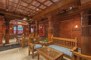 Sala de estar en el lobby