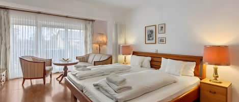 1 makuuhuone, silitysrauta/-lauta, ilmainen Wi-Fi, vuodevaatteet