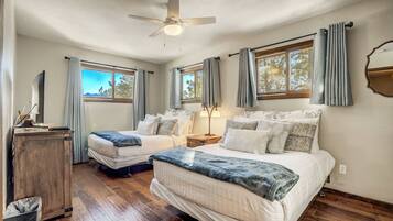 5 bedrooms, iron/ironing board, free WiFi