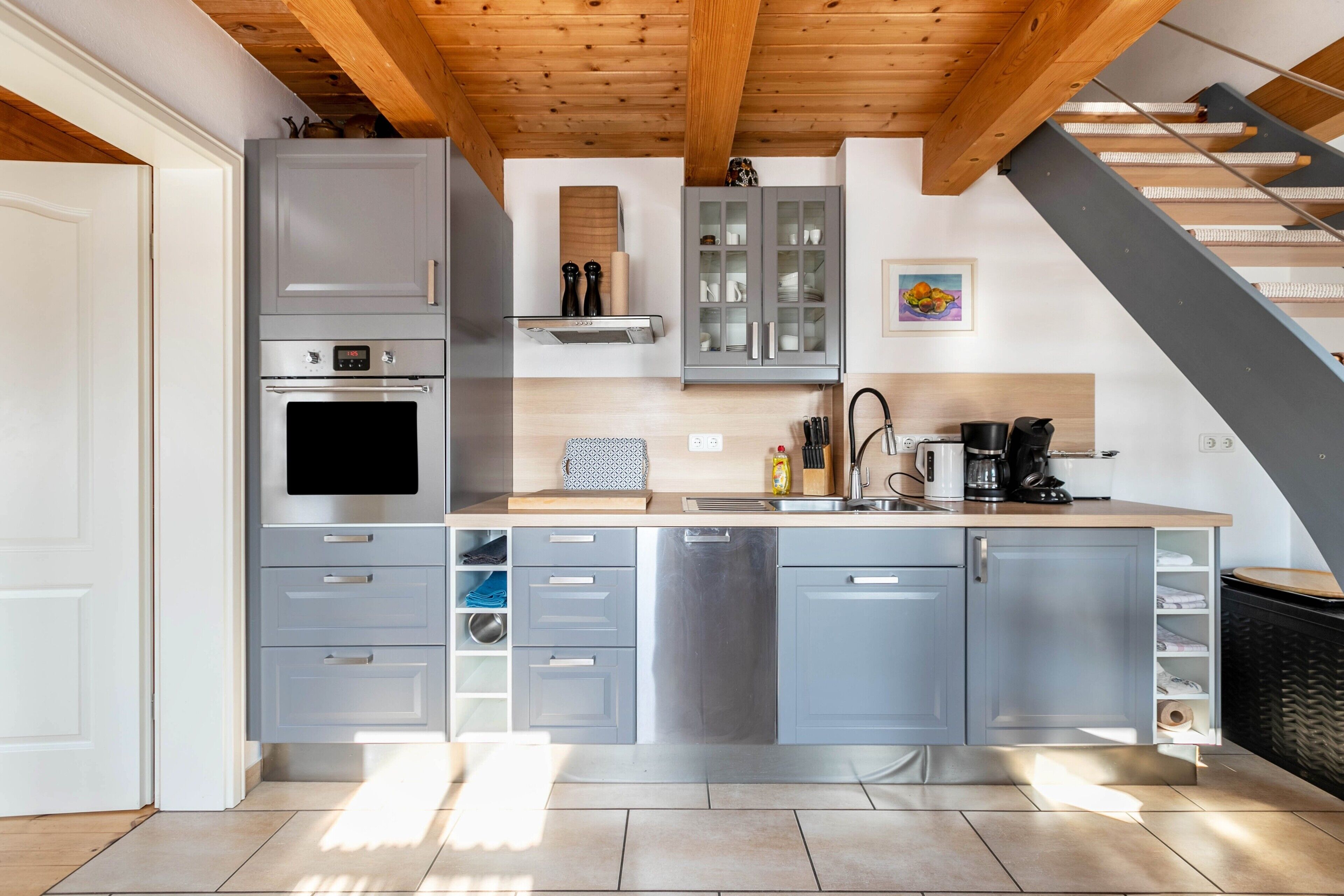 Kühlschrank, Ofen, Herdplatte, Geschirrspüler