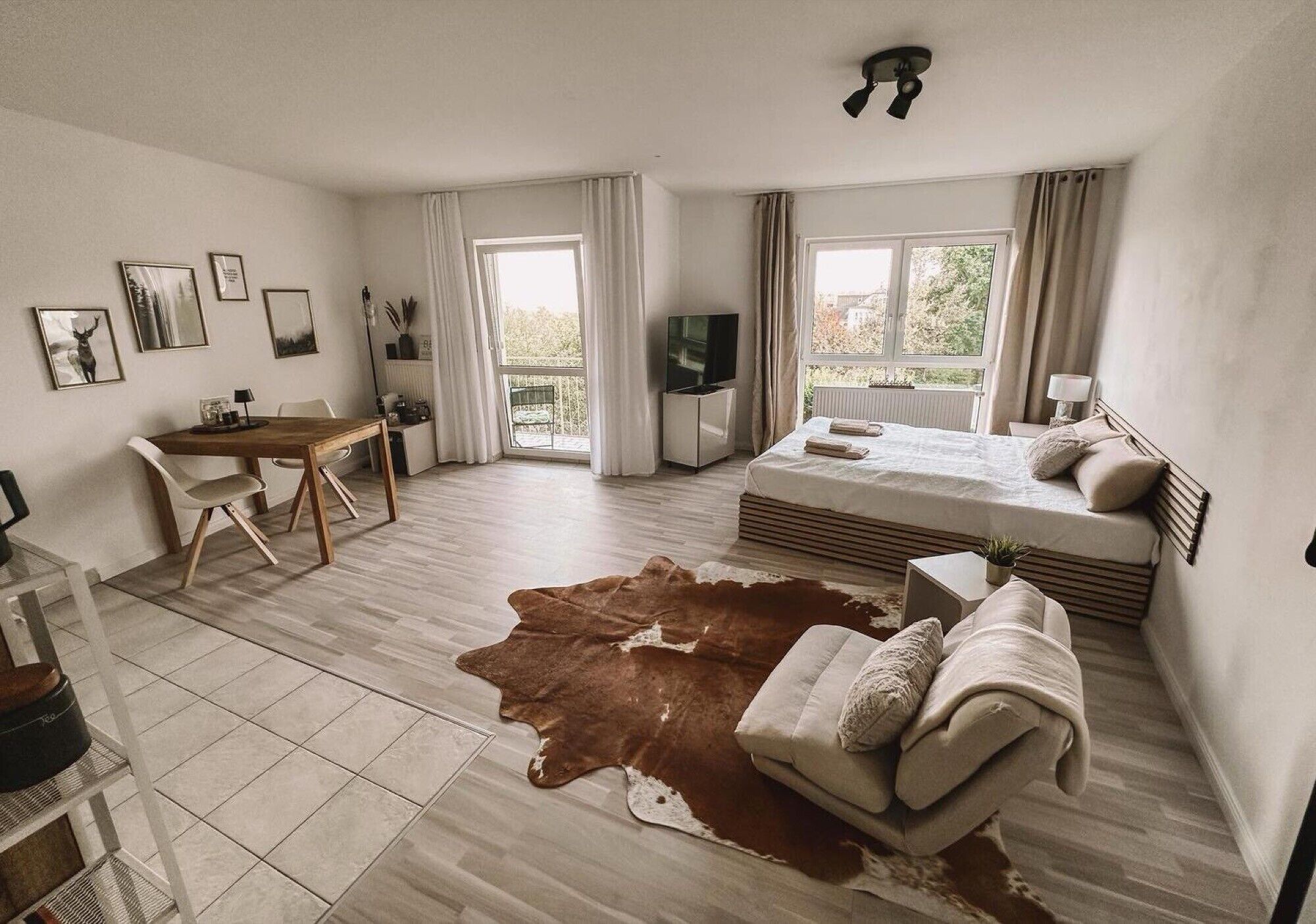 1 bedroom, iron/ironing board, free WiFi, bed sheets