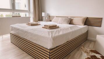 1 Schlafzimmer, Bügeleisen/Bügelbrett, kostenloses WLAN, Bettwäsche