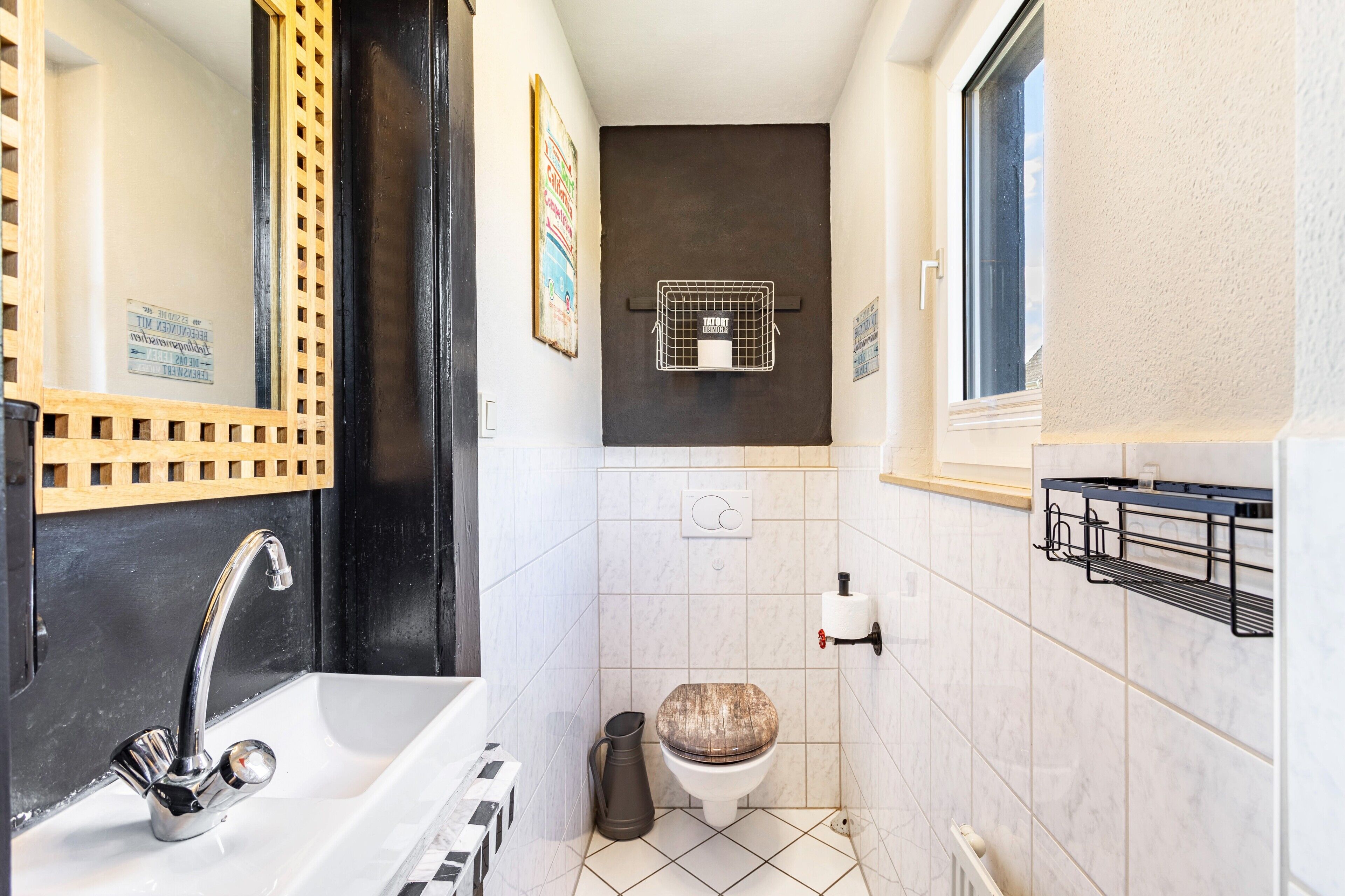 Douche, articles de toilette gratuits, serviettes fournies