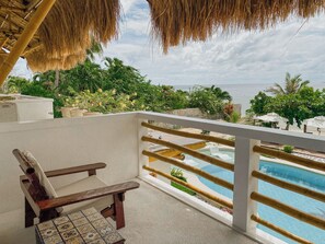 Deluxe Double Room, Ocean View | View from room - Avila's Horizon Dive Resort Santander  (Santander)