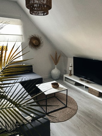 TV. Apartment 'Ferienwohnungbykatha' with Wi-Fi